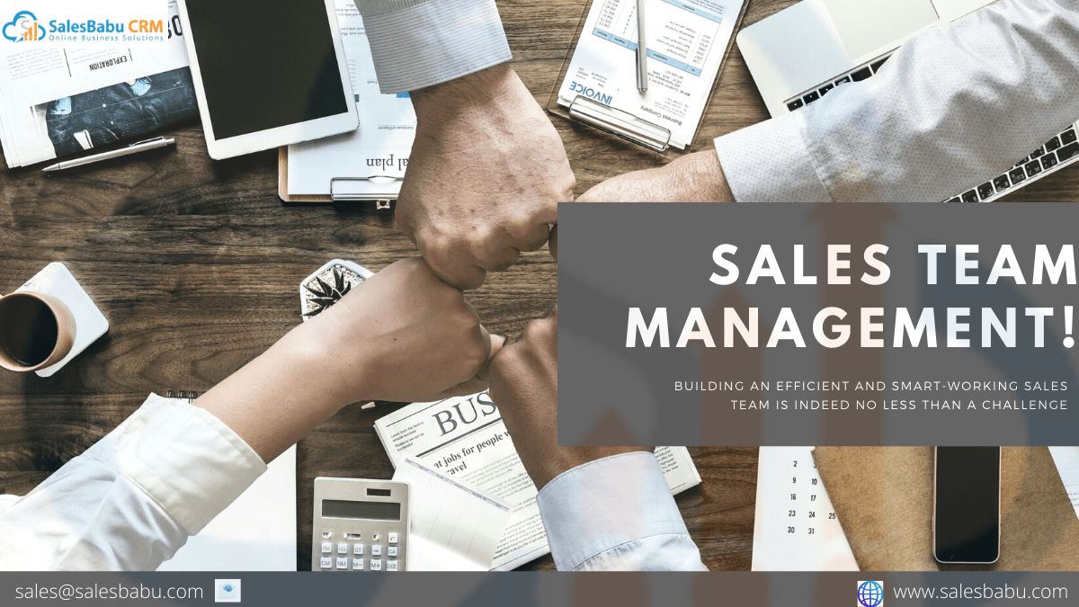 SalesBabu Sales Team management