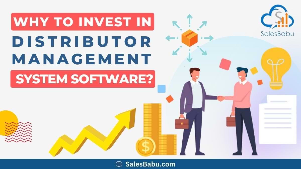 Why To Invest In Distributor Management System Software? | SalesBabu DMS