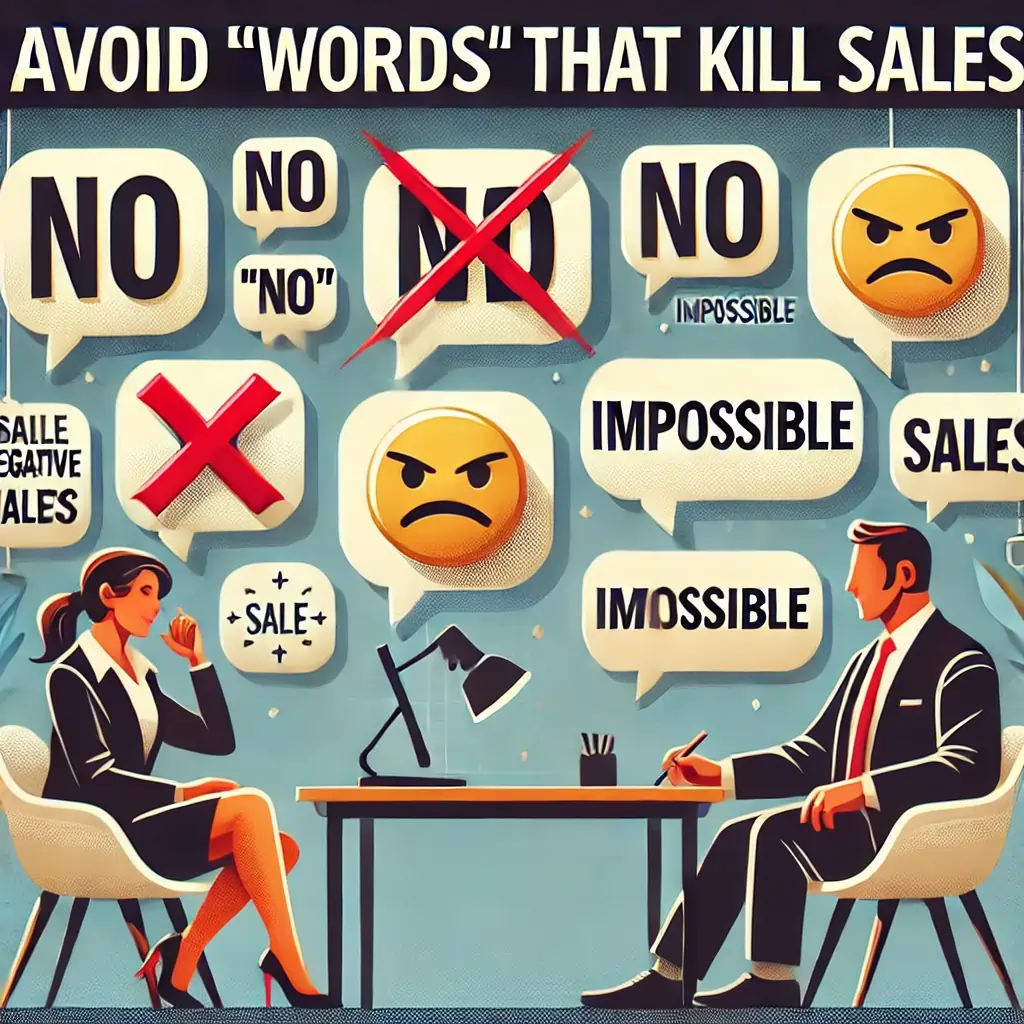 Avoid “Words” That Kill Sales