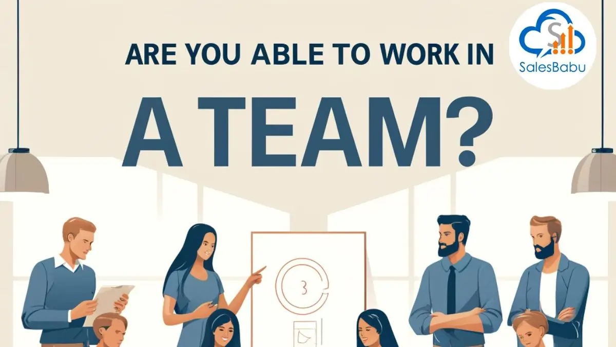 Are You Able to Work in Team