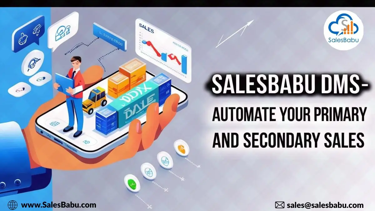 SalesBabu DMS - Automate Your Primary And Secondary Sales