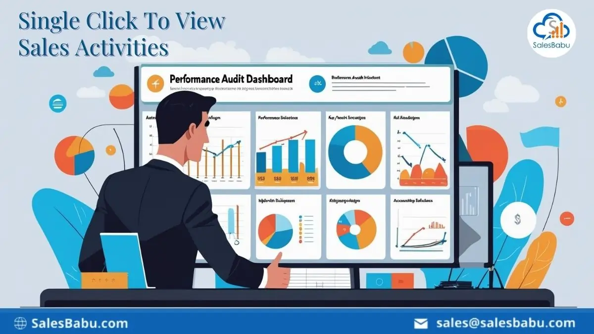 Single Click To View Sales Activities : SalesBabu.com